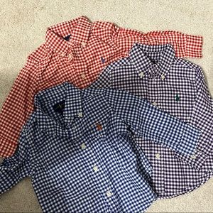 3 baby boy polo button downs